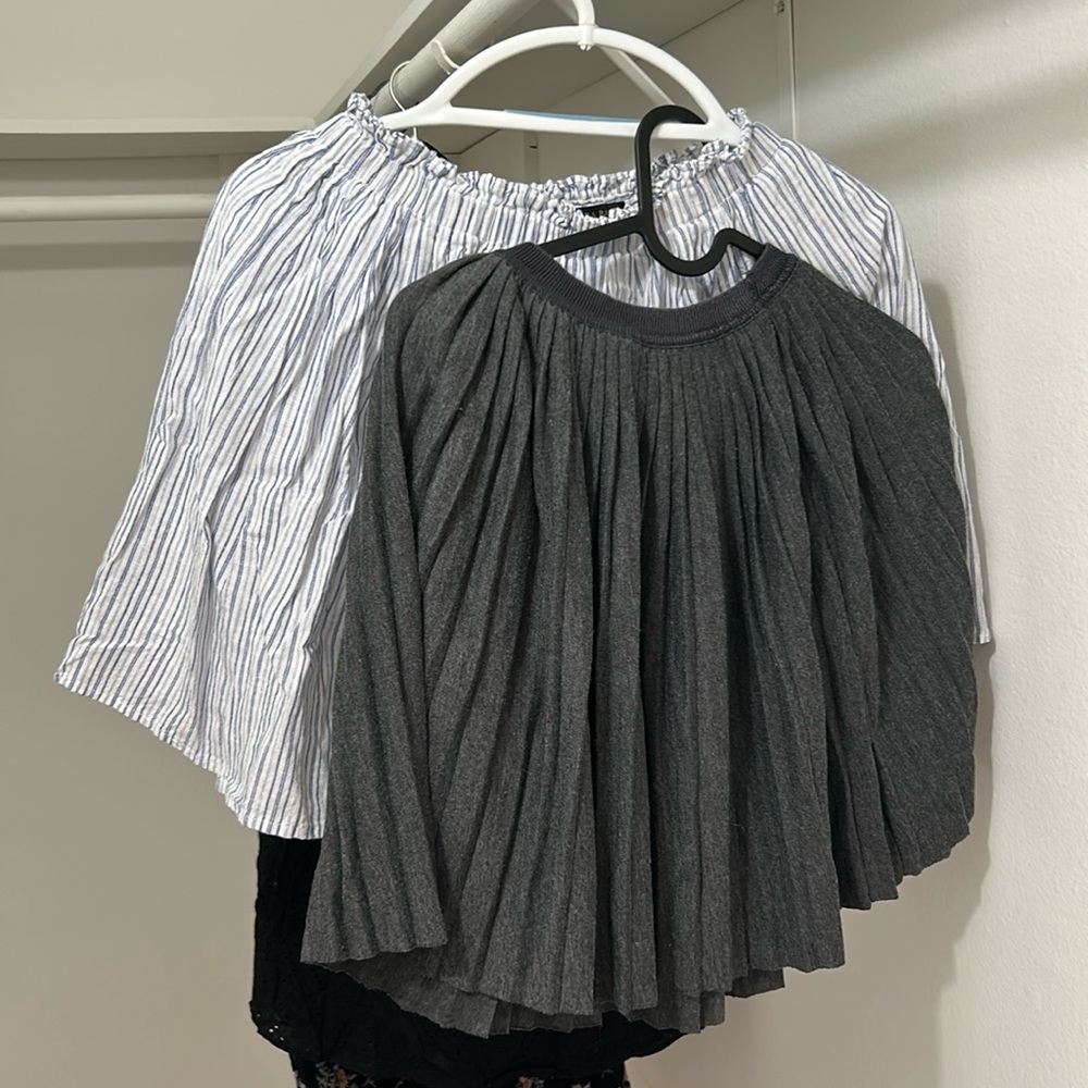 2 skirts for $8. Size 0-2.
